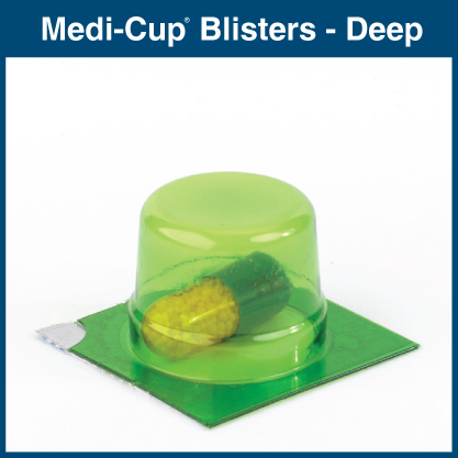 25 Dose Medi-Cup Blister - Deep (1,000 Doses) MD115/415